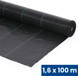 Tkanina podkładowa pod ściółkę, 90 g/m2, 1,6 x 100 m