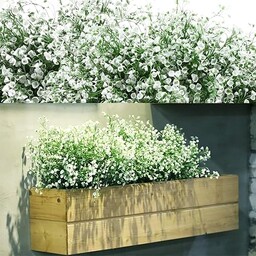 12 wiązek sztucznych krzewów, krzewów, sztuczne kwiaty, na zewnątrz, dekoracyjne sztuczne krzewy, krzewy do aranżacji kwiatowych, dekoracja stołu, dekoracja domu, ogrodu (białe)