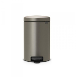 Brabantia Poland Sp. Z.o.o Kosz pedałowy NEWICON 12L Platinum