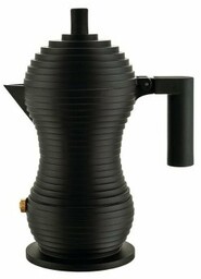 Alessi PULCINA Kawiarka - Zaparzacz do Espresso 70 ml - Czarna