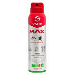VACO MAX Spray na komary, kleszcze i meszki, 100ml