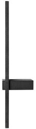 Kinkiet ścienny lampa LIRA 8W 60cm 4000K czarny