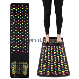 Mata do akupresury z kamykami 138 cm.