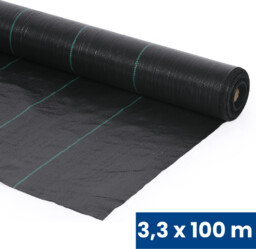 Tkanina podkładowa pod ściółkę, 90 g/m2, 3,3 x 100 m
