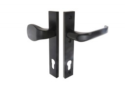 Pochwyt-klamka drzwiowa FAM 14307 92/204/32 czarny prawa (3 śruby)