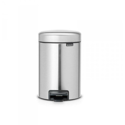 Brabantia Poland Sp. Z.o.o Kosz Pedałowy NEWICON 3L Matt Steel FPP Fingerprint Proof