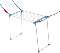 Suszarka stojąca na pranie Leira 175 x 113 cm biało-niebieska