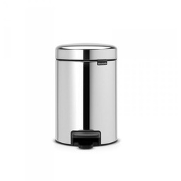 Brabantia Poland Sp. Z.o.o Kosz Pedałowy NEWICON 3L Brilliant Steel