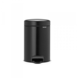 Brabantia Poland Sp. Z.o.o Kosz Pedałowy NEWICON 3L Matt Black