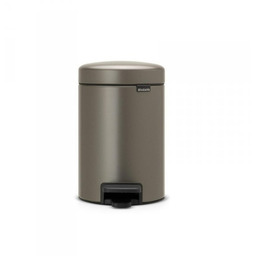 Brabantia Poland Sp. Z.o.o Kosz Pedałowy NEWICON 3L Platinum