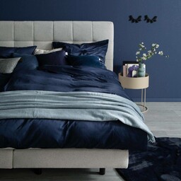 Sch ner Wohnen Pościel satynowa Pure Navy Ostatnie Sztuki
