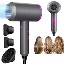 Suszarka Do Włosów 2000W Z Jonizacją, Dyfuzorem, Zimnym Nawiewem