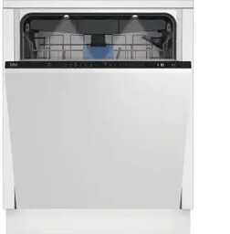 Beko bPro700 BDIN385B0CW 59,8cm Automatyczne otwieranie drzwi Szuflada na sztućce Zdalne sterowanie Zmywarka do zabudowy