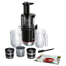BOSCH Wyciskarka wolnoobrotowa MESM731M Czarny Zyskaj