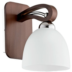 Kinkiet nowoczesny GRACJA VIGO wenge/biały