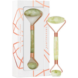 CRYSTALLOVE Roller do masażu twarzy z Jadeitu
