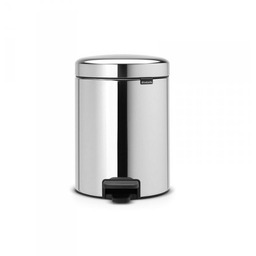 Brabantia Poland Sp. Z.o.o Kosz Pedałowy NEWICON 5L Brilliant Steel