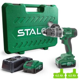 STALCO Wiertarko-wkrętarka IDS20-75BL S-97314 zestaw akumulatorów