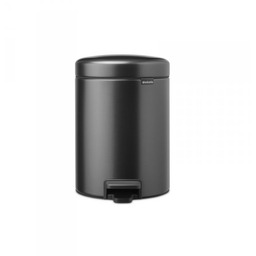 Brabantia Poland Sp. Z.o.o Kosz Pedałowy NEWICON 5L Confident Grey
