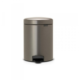 Brabantia Poland Sp. Z.o.o Kosz Pedałowy NEWICON 5L Platinum