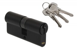 Wkładka bębenkowa Yale Y500 35/80 3 klucze, czarna