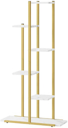 Elior Nowoczesny regał na kwiaty marmurowy + złoty M9-K65