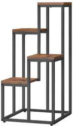 Elior Stojak Na Kwiaty Dąb Rustykalny + Czarny L1-Z67