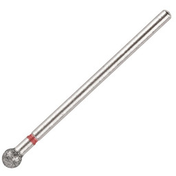 Frez diamentowy kulka 4 mm czerwony delikatny