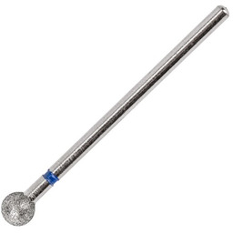 Frez diamentowy kulka 5 mm niebieski średni