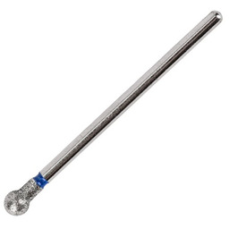 Frez diamentowy kulka 4 mm niebieski średni