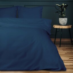 Darymex Pościel satynowa 140x200 chabrowa 011 jednobarwna