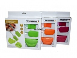 ZESTAW PRZYBORÓW SILIKONOWYCH DO KUCHNI 4 cz