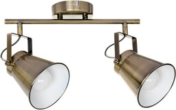 Lampa TEKLA listwa sufitowa 2 pkt patyna 2742211