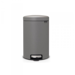 Brabantia Poland Sp. Z.o.o Kosz pedałowy NEWICON 12L Mineral Concrete Grey