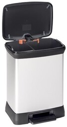 CURVER Deco Bin Kosz na śmieci z pedałem 10+18 l
