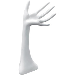 SereneLife Jewelry Hand Display Holder, 11.8-Inch Long Female Mannequin Hand, Perfect for Displaying Rings, Bracelets, Bangles, Watches, or Gloves