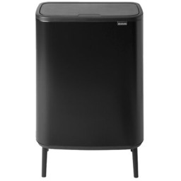 BRABANTIA Kosz na śmieci 130229 Bo Touch Bin Hi 60L Czarny Zyskaj