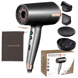 Remington Suszarka Mała Z Podwójną Jonizacją 4 Nakładki Do Stylizacji Etui