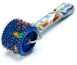 Wałek do masażu twarzy Masażer Lyapko 3,5 - granatowy