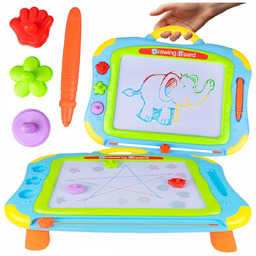 Tablica Znikopis Stolik Graficzny 2W1 Dla Dzieci Rysowanie Edukacyjne Z1084
