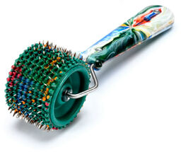 Wałek do masażu twarzy Masażer Lyapko 3,5 - zielony