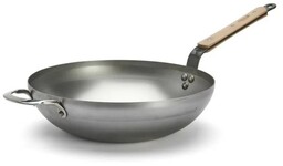 DE BUYER MINERAL B BOIS Wok 32 cm /