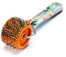 Wałek do masażu twarzy Masażer Lyapko 3,5 - pomarańczowy