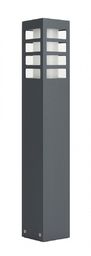 SU-MA RADO III 2 DG lampa stojąca ciemny popiel E27 IP54 50cm