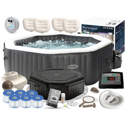 Zestaw Premium Dmuchane Ogrodowe Spa Pure Spa Jet&Bubble Deluxe Intex 28462