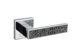 KLAMKA CONCEPT FIT GLAMOUR NA ROZECIE KWADRATOWEJ CHROM