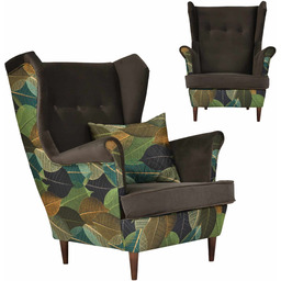 Fotel uszak Ari Print Duo Family Meble