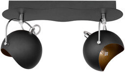 Lampa listwa 2 pkt KANA czarno - złota 2722204