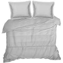 EUROFIRANY Komplet pościeli Retro 160 x 200 cm Jasnoszary