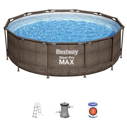 Basen stelażowy Ø366 x 100 cm Bestway